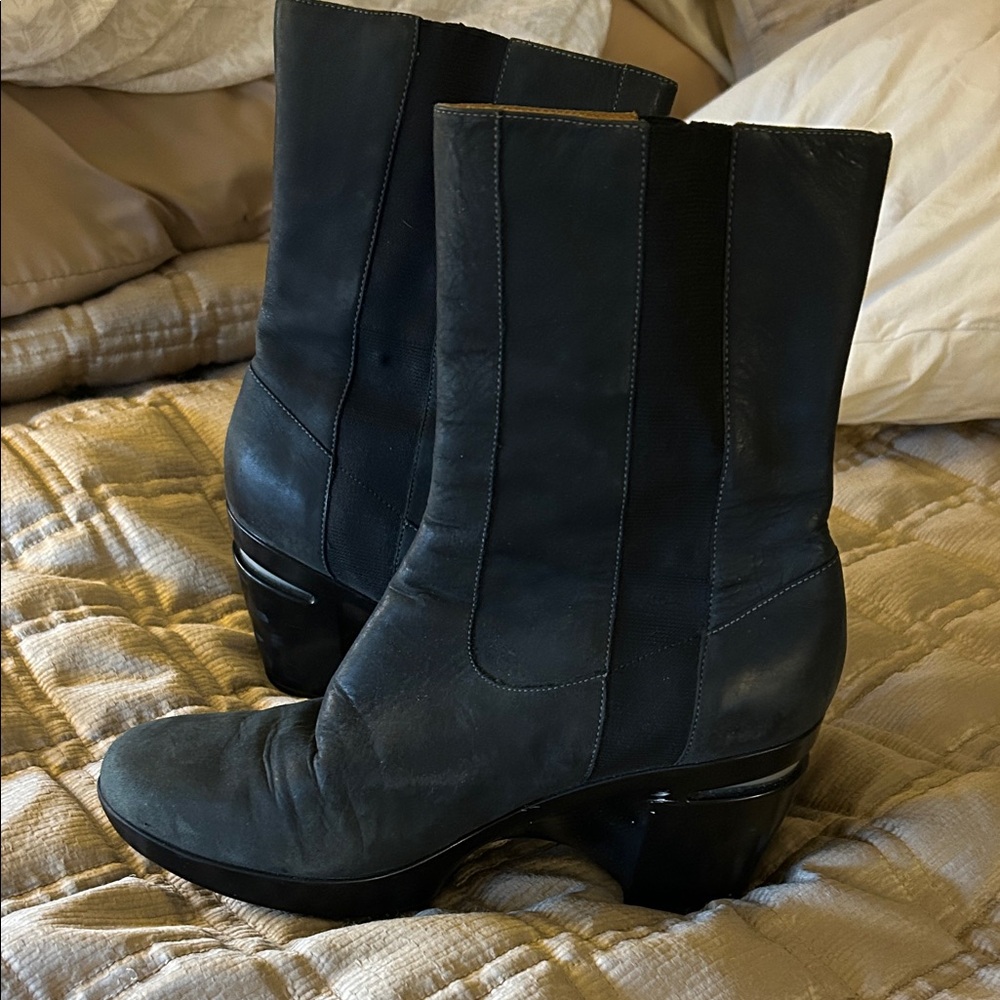 Cole Haan Black Heeled Boots
